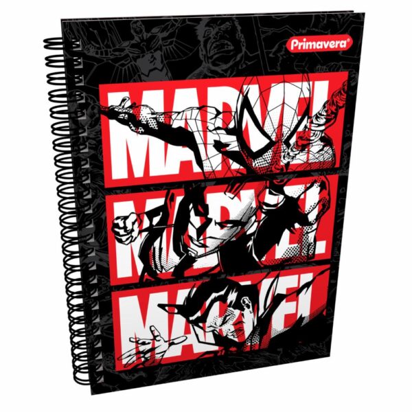 Cuaderno Argollado Cuadros Marvel PRIMAVERA 100 Hojas - Imagen 2