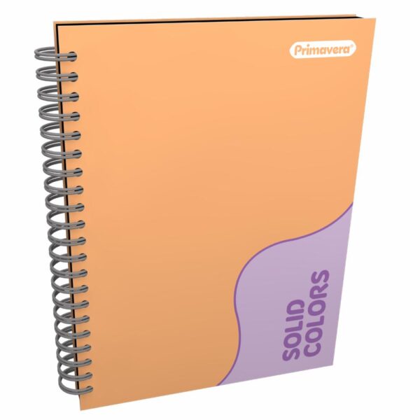 Cuaderno Argollado Cuadros Solid Colors PRIMAVERA 100 Hojas - Imagen 5