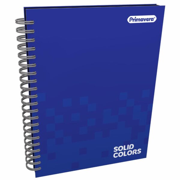 Cuaderno Argollado Cuadros Solid Colors PRIMAVERA 100 Hojas - Imagen 2