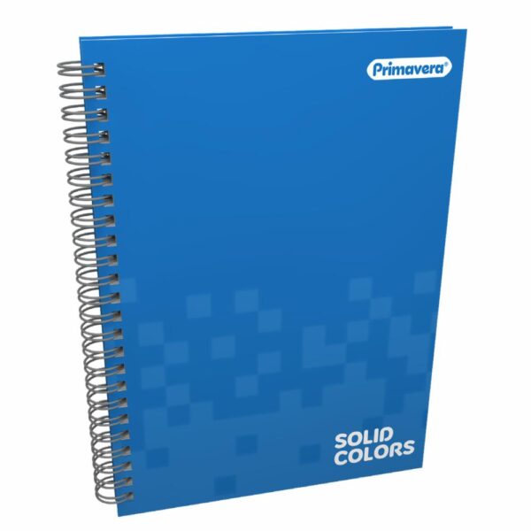 Cuaderno Argollado Cuadros Solid Colors PRIMAVERA 100 Hojas - Imagen 3