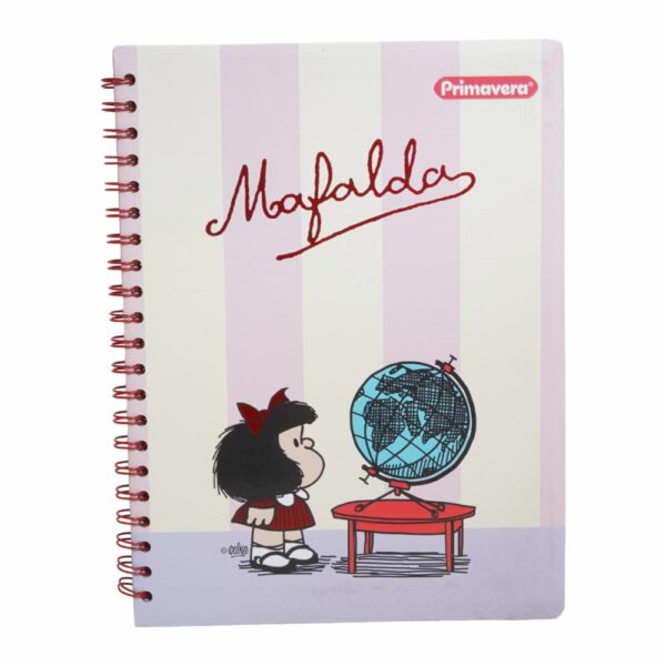Cuaderno Argollado Cuadros Universitario PRIMAVERA 100 Hojas - Imagen 6