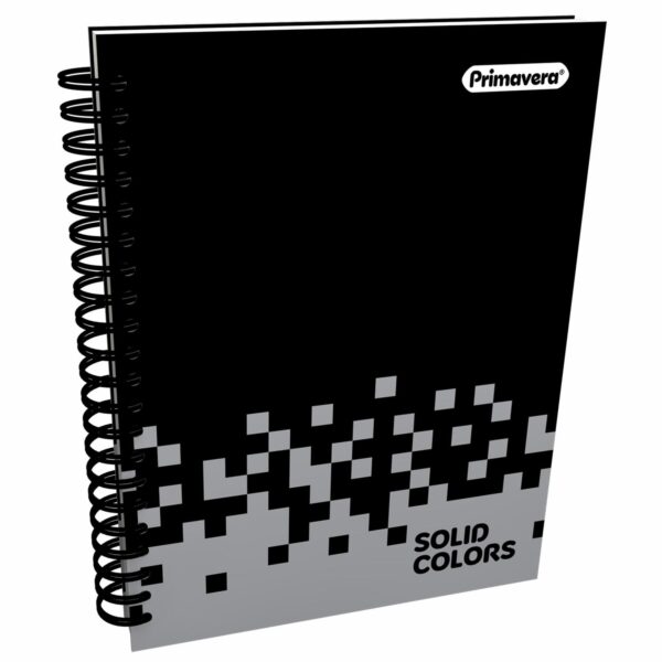 Cuaderno Argollado Cuadros Solid Colors PRIMAVERA 200 Hojas - Imagen 4