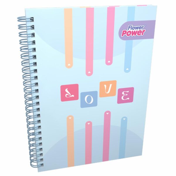 Cuaderno Argollado Cuadros Diseños Surtidos PRIMAVERA 80 Hojas - Imagen 4