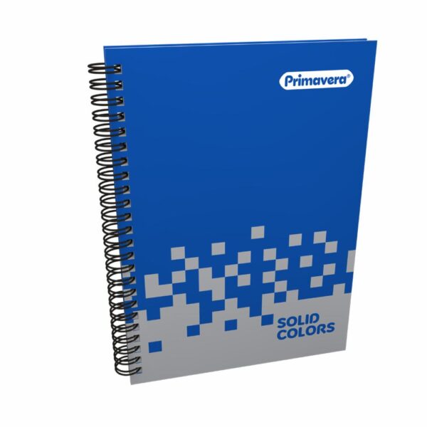 Cuaderno Argollado Cuadros Solid Colors PRIMAVERA 80 Hojas - Imagen 4