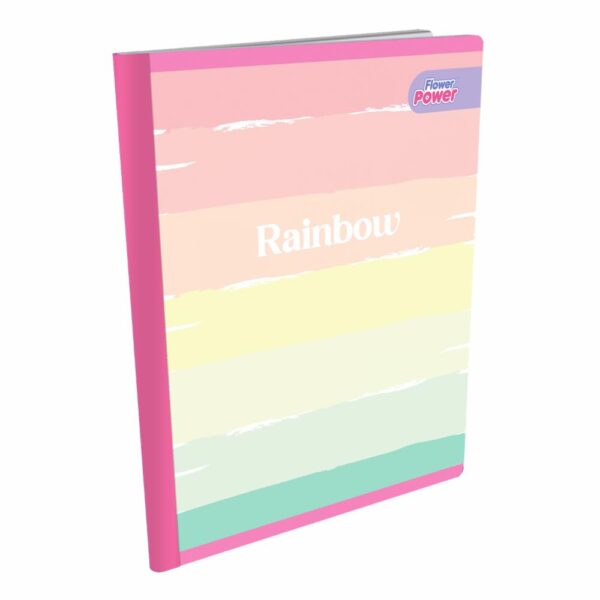 Cuaderno Cosido Cuadros Diseños Surtidos FLOWER POWER 100 Hojas