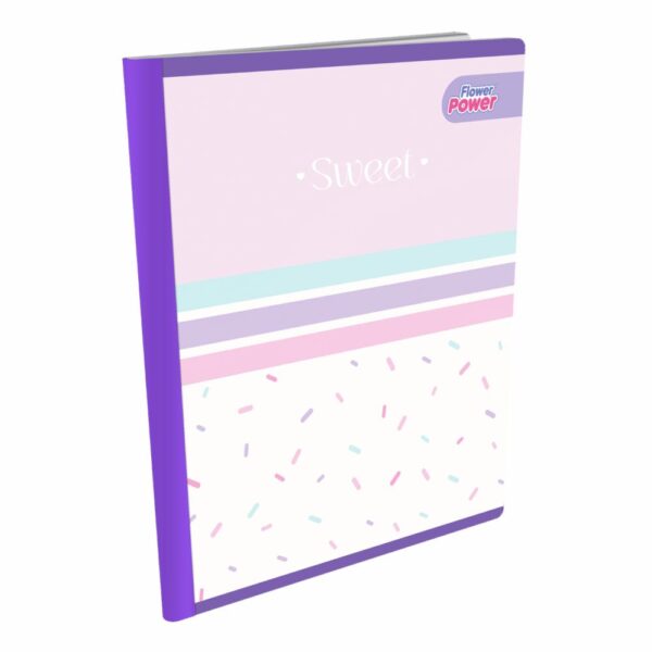 Cuaderno Cosido Cuadros Diseños Surtidos FLOWER POWER 100 Hojas - Imagen 2