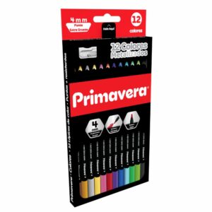 Lápices De Colores Black Metalizados PRIMAVERA X 12 Uds