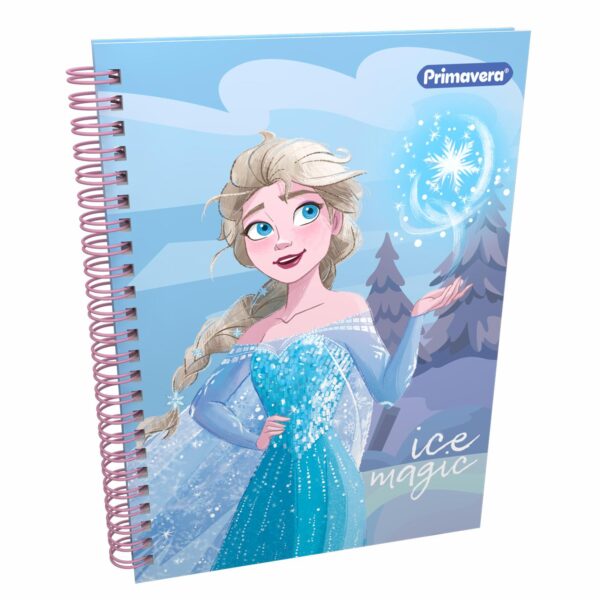 Cuaderno Argollado Cuadros Pasta Sencilla Disney PRIMAVERA 100 Hojas - Imagen 2