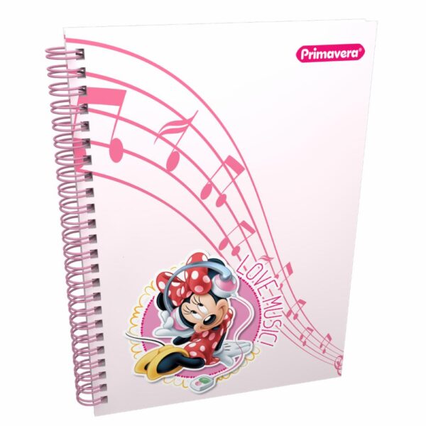 Cuaderno Argollado Cuadros Pasta Sencilla Disney PRIMAVERA 100 Hojas - Imagen 6