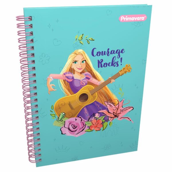Cuaderno Argollado Cuadros Pasta Sencilla Disney PRIMAVERA 100 Hojas - Imagen 7