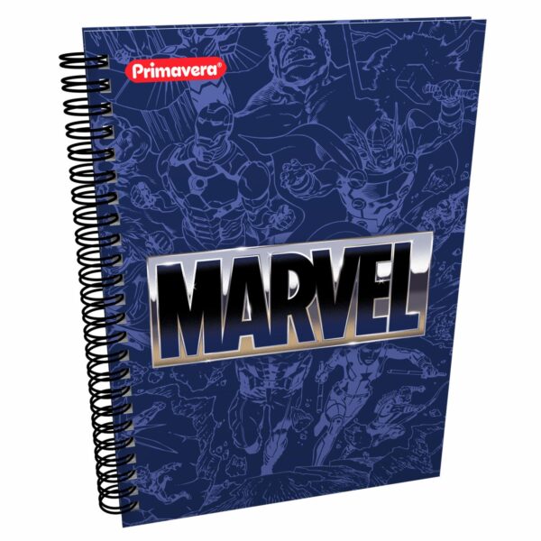Cuaderno Argollado Cuadros Pasta Sencilla Marvel PRIMAVERA 100 Hojas - Imagen 5