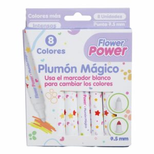Marcadores Magic FLOWER POWER X 8 Uds