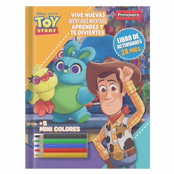 Set Libro Actividades Disney Nino PRIMAVERA 21,5X28X0,3Cm - Imagen 3