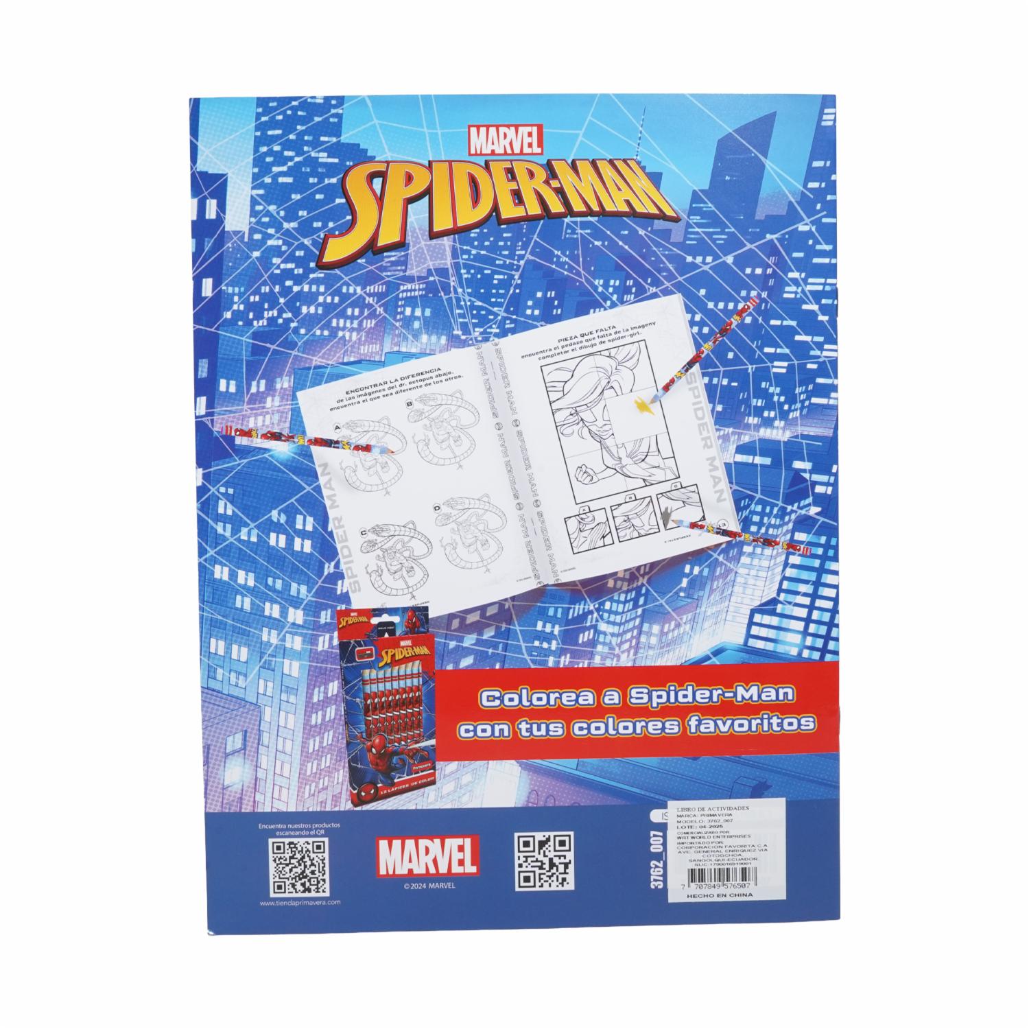 Libro De Actividades Disney Niño PRIMAVERA 16 Páginas - Imagen 2