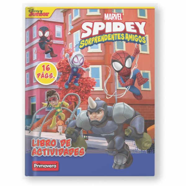 Libro De Actividades Disney Niño PRIMAVERA 16 Páginas