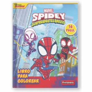 Libros para Colorear Disney Niño PRIMAVERA 16 Páginas