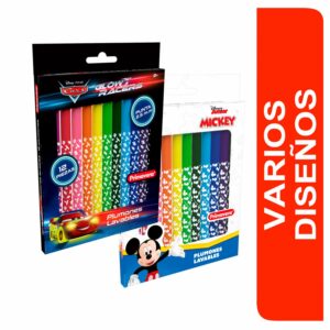 Plumones Lavables Disney Niña PRIMAVERA X 12 Uds