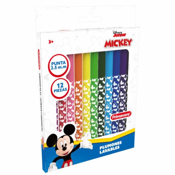 Plumones Lavables Disney Niña PRIMAVERA X 12 Uds - Imagen 2