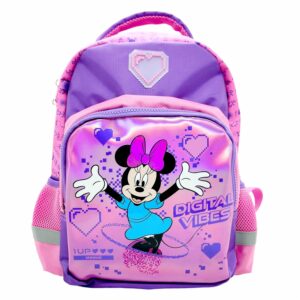 Mochila Escolar Para Niña Diseño Minnie PRIMAVERA