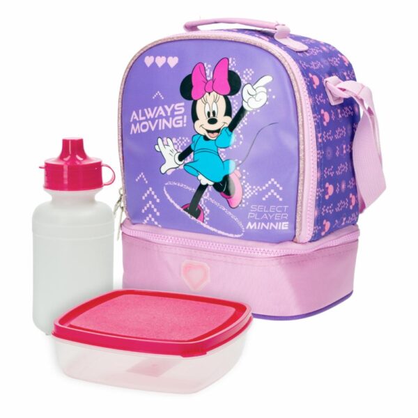 Lonchera Escolar Niña Minnie Mouse PRIMAVERA - Imagen 4
