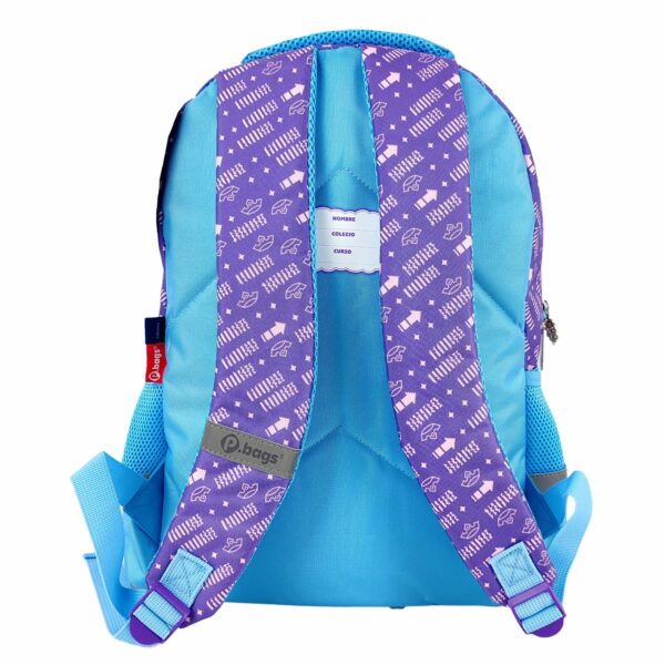 Mochila Escolar Para Niña Diseño Frozen 2 Elsa PRIMAVERA - Imagen 4