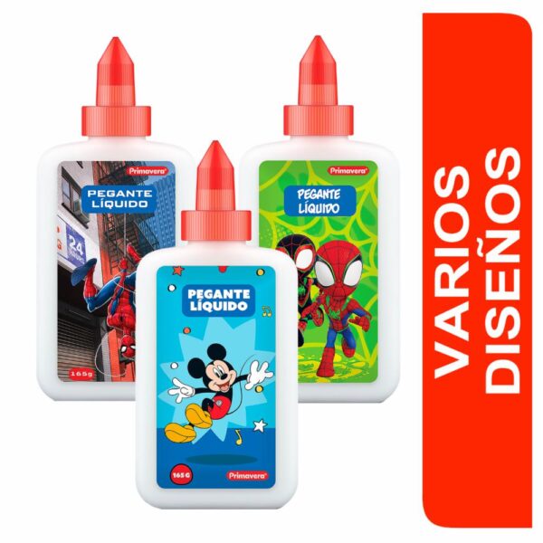 Goma Líquida Personajes Surtidos PRIMAVERA 165 G