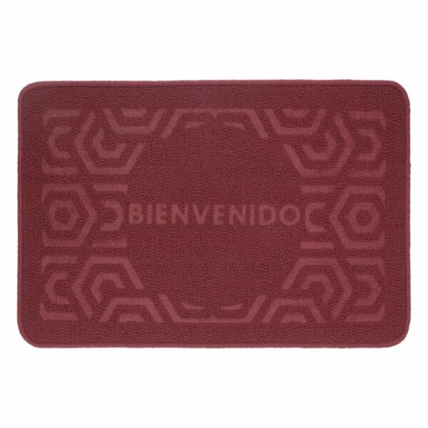 Alfombra Entrada Vino Tinto Oscuro FREE HOME 60X40 Cm