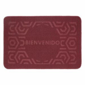 Alfombra Entrada Vino Tinto Oscuro FREE HOME 60X40 Cm