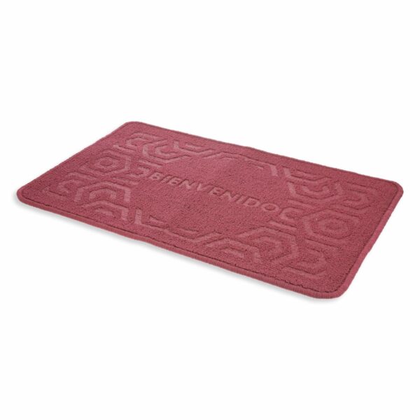 Alfombra Entrada Vino Tinto Oscuro FREE HOME 60X40 Cm - Imagen 2