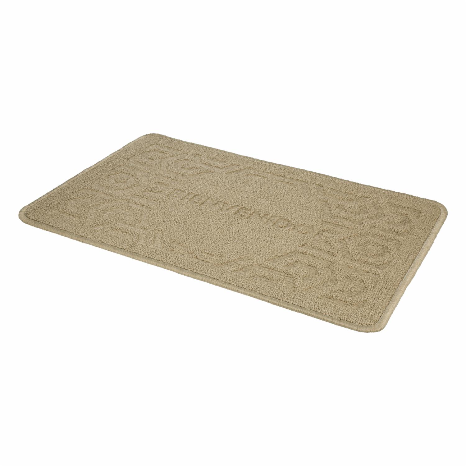 Alfombra Entrada Color  Arena FREE HOME 60X40 Cm