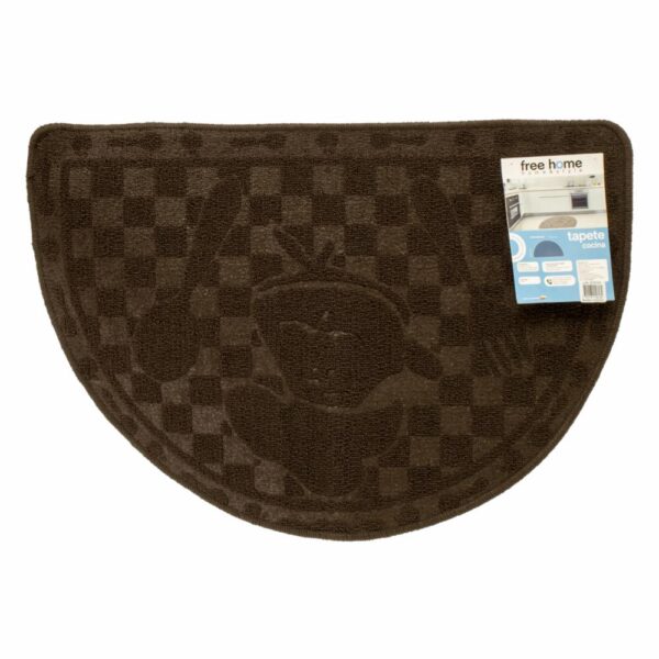 Alfombra Cocina Media Luna Café FREE HOME 70X48 CM - Imagen 2