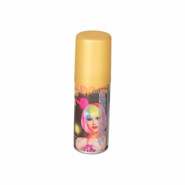 Tinte De Pelo Temporal En Spray Color Dorada PELUCA LOCA 100 Ml