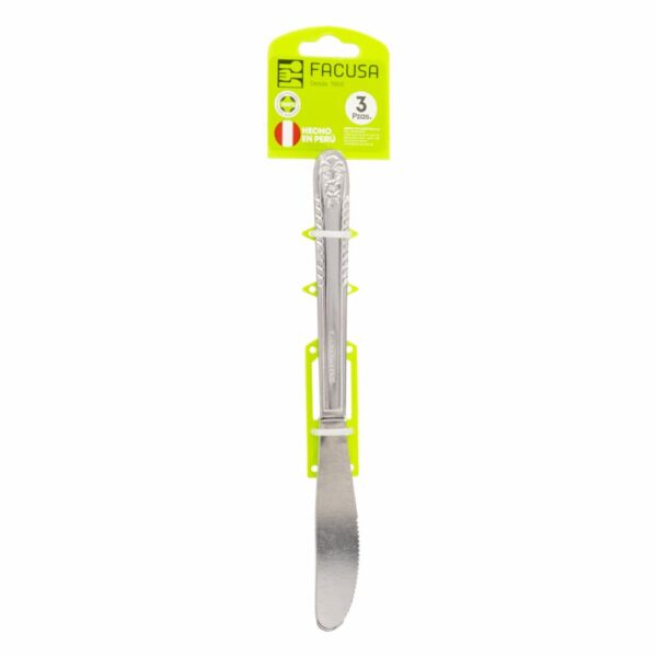 Set Cuchillos Para Mesa Rosita FACUSA 3 Piezas