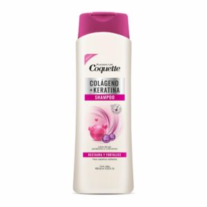 Shampoo Capilar Colageno & Keratina COQUETTE 400 Ml