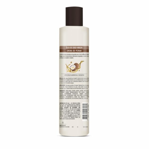 Crema De Peinar Óleo De Coco Virgen COQUETTE 250 Ml - Imagen 2