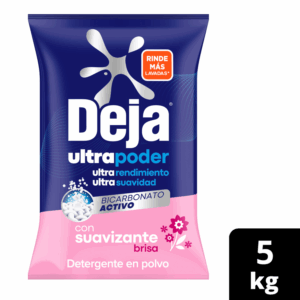 Detergente en Polvo Suave Brisa Deja 5 Kg