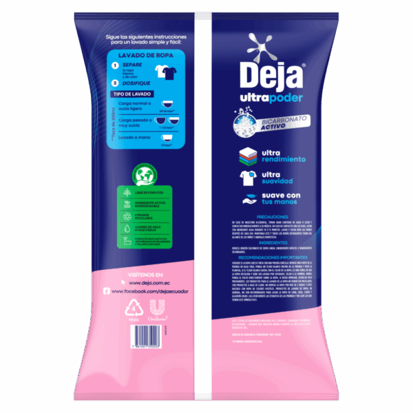 Detergente en Polvo Suave Brisa Deja 5 Kg - Imagen 3
