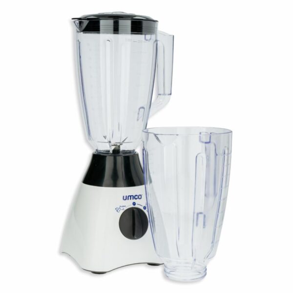Licuadora Ideal Mix Blanco Doble Vaso UMCO 500 W - Imagen 3