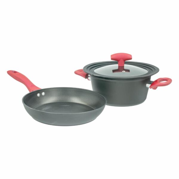 Set Sartenes De Inducción Sahara Forjado+ Utensilios UMCO 4 Piezas - Imagen 2