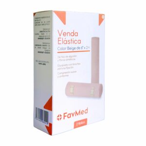 Venda Elástica 6"X 2 Metros FAVMED X 2 Uds