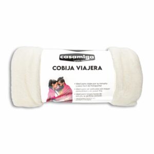 Cobija Viajera Beige CASAMIGA 1 Plaza y 1/2