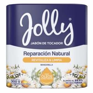 Jabón De Tocador Reparación Natural Revitaliza Y Limpia Manzanilla JOLLY X 100 G