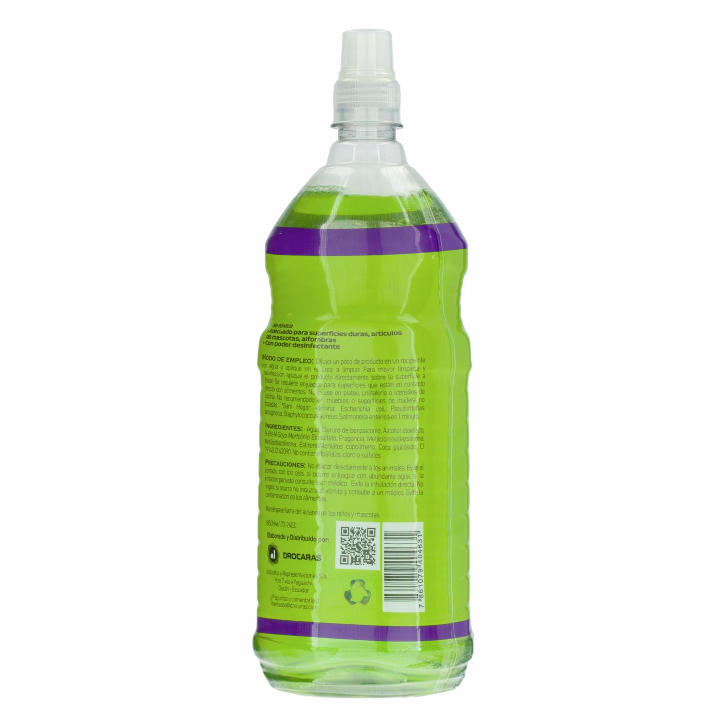 Desinfectante Para Manchas De Mascotas SANI 1000 Ml - Imagen 2