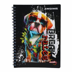 Cuaderno Universitario De Cuadros ANDINO 100 Hojas