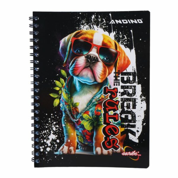 Cuaderno Universitario De Cuadros ANDINO 100 Hojas