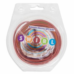 Extensión Spt 16 Swirl Rojo 2Mt DOLTREX Unidad