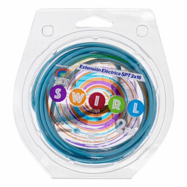 Extensión Spt 16 Swirl Celeste 2Mt DOLTREX Unidad - Imagen 2