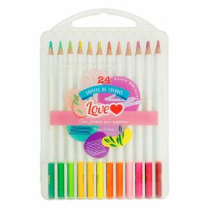 Lápices De Colores Lápices De Colores Love 24 ESTILO x24 Uds