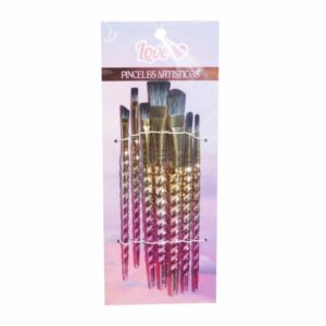 Set Pinceles Love LOVE X7 Unds