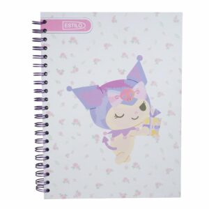 Cuaderno Universitario Kuromi De Cuadros ESTILO 100 Hojas